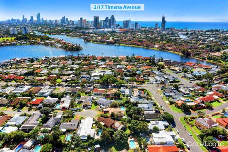 Property photo of 2/17 Timana Avenue Mermaid Waters QLD 4218