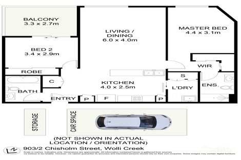 Property photo of 903/2-20 Chisholm Street Wolli Creek NSW 2205