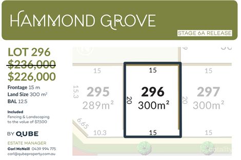 Lot 296 Melbourne Loop, Hammond Park, WA 6164