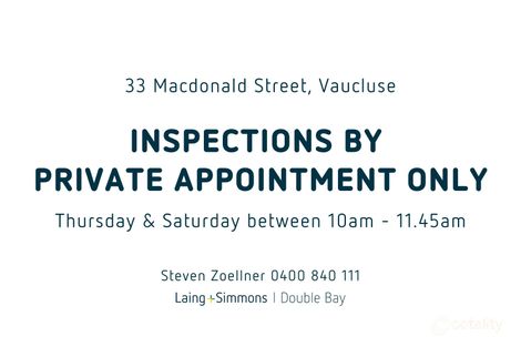 33 Macdonald St, Vaucluse, NSW 2030