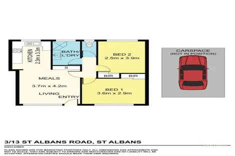 Property photo of 3/13 St Albans Road St Albans VIC 3021