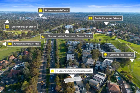 Property photo of 9 Sapphire Court Greensborough VIC 3088