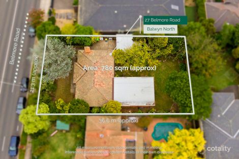 Property photo of 27 Belmore Road Balwyn North VIC 3104
