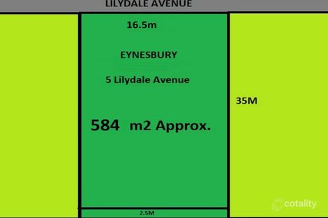 5 Lilydale Ave, Eynesbury, VIC 3338