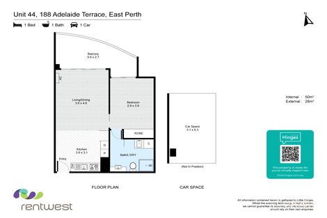 Property photo of 44/188 Adelaide Terrace East Perth WA 6004