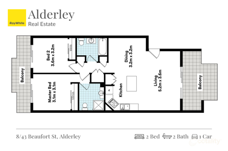 Property photo of 8/43 Beaufort Street Alderley QLD 4051