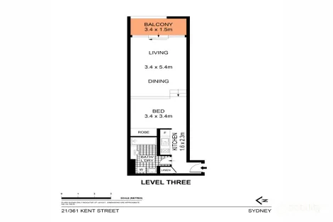 Property photo of 21/361-363 Kent Street Sydney NSW 2000