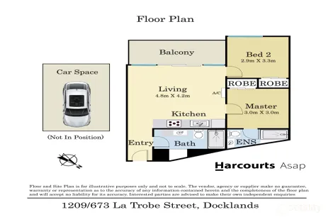 Property photo of 1209/673-683 La Trobe Street Docklands VIC 3008