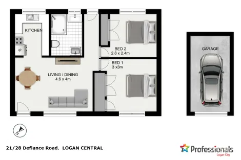 Property photo of 21/28 Defiance Road Logan Central QLD 4114