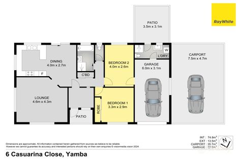 Property photo of 6 Casuarina Close Yamba NSW 2464