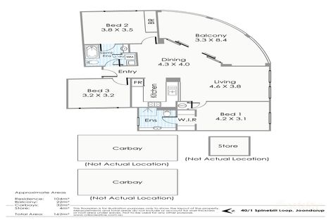 Property photo of 40/1 Spinebill Loop Joondalup WA 6027
