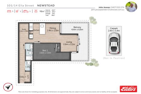 101/14 Ella St, Newstead, QLD 4006