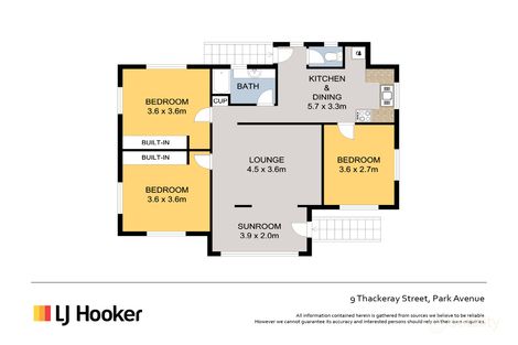 Property photo of 9 Thackeray Street Park Avenue QLD 4701