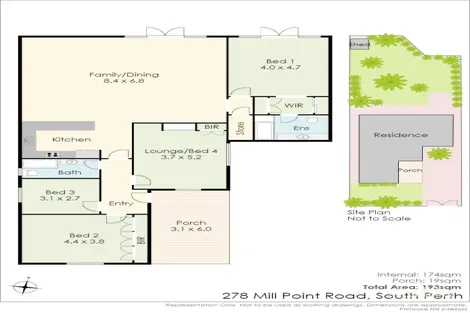 Property photo of 278 Mill Point Road South Perth WA 6151