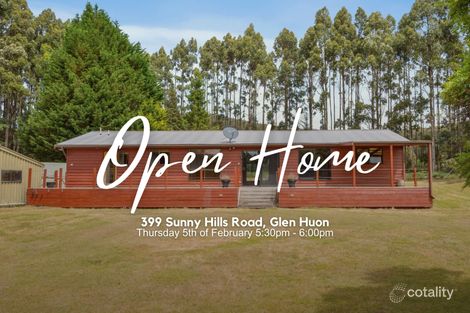 399 Sunny Hills Rd, Glen Huon, TAS 7109