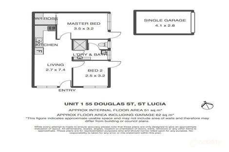 Property photo of 1/55 Douglas Street St Lucia QLD 4067