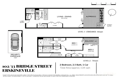 102/33 Bridge St, Erskineville, NSW 2043