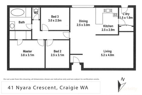 Property photo of 41 Nyara Crescent Craigie WA 6025
