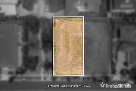 Property photo of 71 Marriott Boulevard Lyndhurst VIC 3975