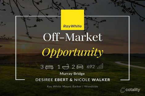 Contact Agent For Address, Murray Bridge, SA 5253