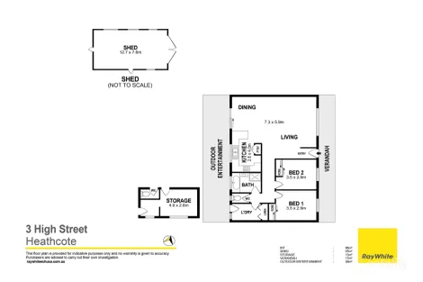 Property photo of 3 High Street Heathcote VIC 3523