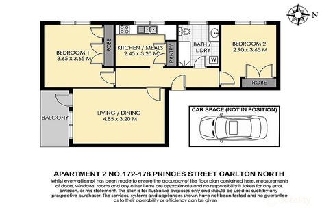 Property photo of 2/172-178 Princes Street Carlton North VIC 3054