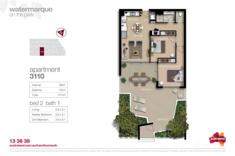 Property photo of 3110/126 Parkside Circuit Hamilton QLD 4007