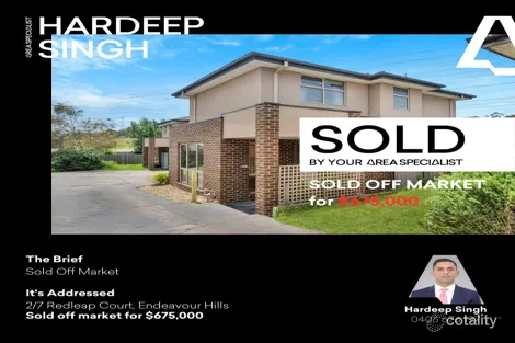 2/7 Redleap Ct, Endeavour Hills, VIC 3802