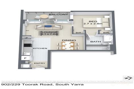 902/229 Toorak Rd, South Yarra, VIC 3141