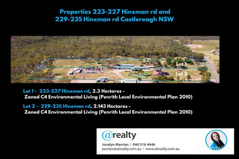 229-235 Hinxman Rd, Castlereagh, NSW 2749