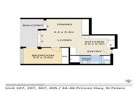 Property photo of 307/44-46 Princes Highway St Peters NSW 2044