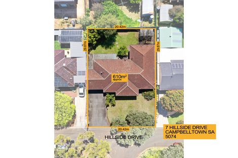 Property photo of 7 Hillside Drive Campbelltown SA 5074