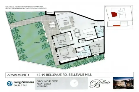 Property photo of 1/45-49 Bellevue Road Bellevue Hill NSW 2023
