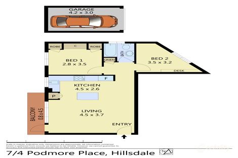 Property photo of 7/4 Podmore Place Hillsdale NSW 2036
