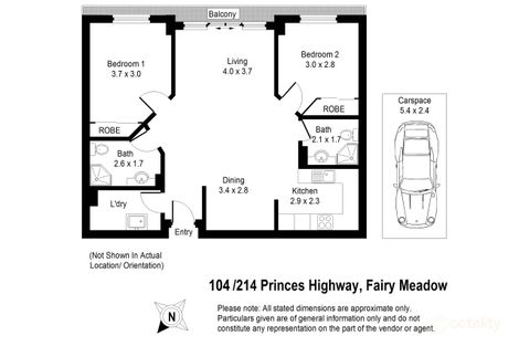 Property photo of 104/214-220 Princes Highway Fairy Meadow NSW 2519