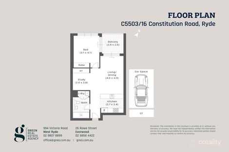 Property photo of C5503/16 Constitution Road Ryde NSW 2112