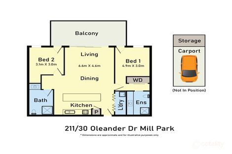 Property photo of 211/30 Oleander Drive Mill Park VIC 3082