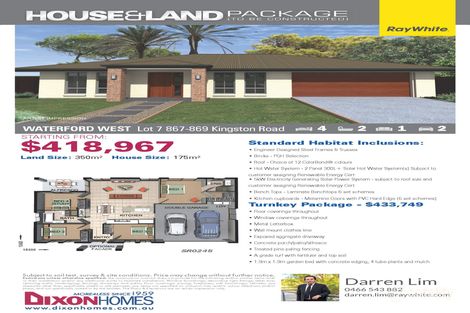 Lot 7/867-869 Kingston Rd, Waterford West, QLD 4133