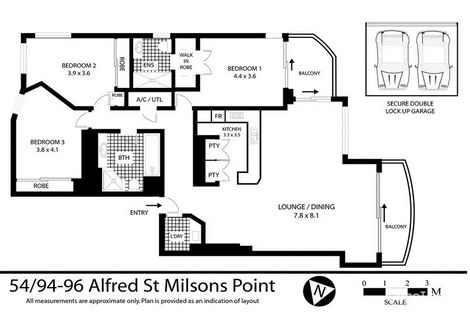 Property photo of 54/94-96 Alfred Street South Milsons Point NSW 2061