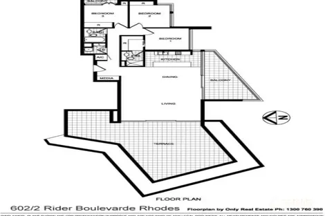 Property photo of 602/2-26 Rider Boulevard Rhodes NSW 2138