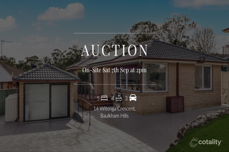 Property photo of 14 Witonga Crescent Baulkham Hills NSW 2153