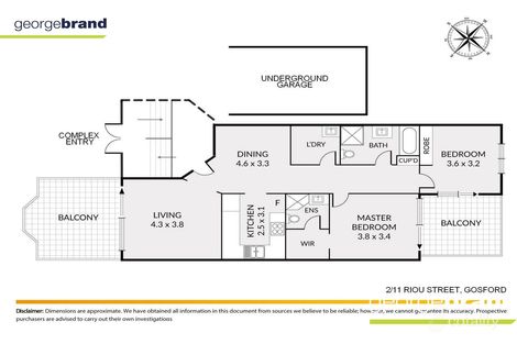 Property photo of 2/11 Riou Street Gosford NSW 2250