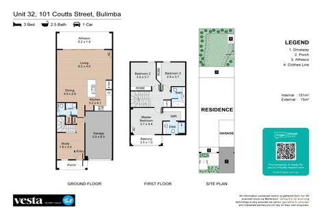 Property photo of 32/101 Coutts Street Bulimba QLD 4171
