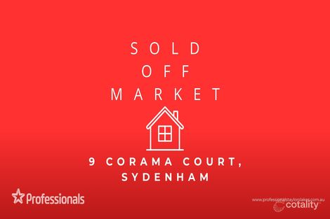9 Corama Ct, Sydenham, VIC 3037