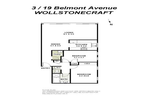 Property photo of 3/19 Belmont Avenue Wollstonecraft NSW 2065