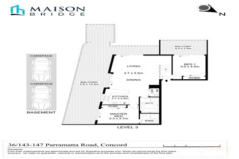 Property photo of 36/143-147 Parramatta Road Concord NSW 2137