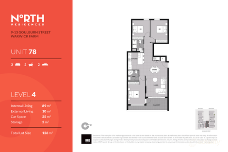 78/9 Goulburn St, Warwick Farm, NSW 2170