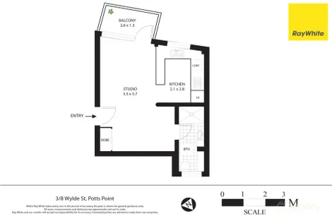 Property photo of 3/8 Wylde Street Potts Point NSW 2011