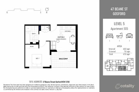 Property photo of 505/47 Beane Street Gosford NSW 2250