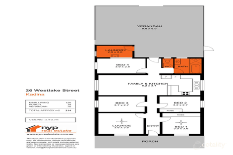 26 Westlake St, Jerusalem, SA 5554
